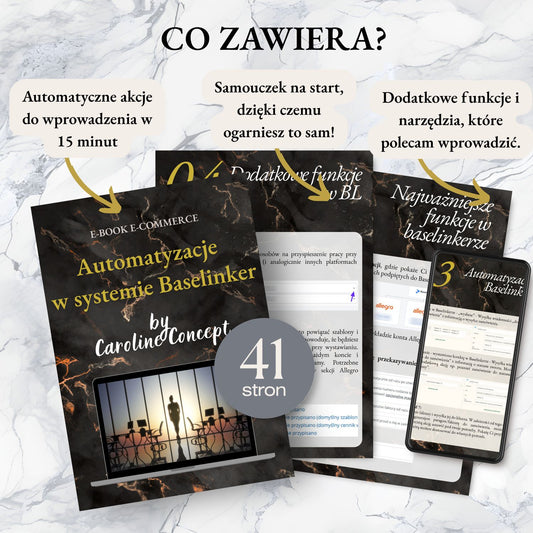 Ebook Automatyzacje w systemie Baselinker + Bonus