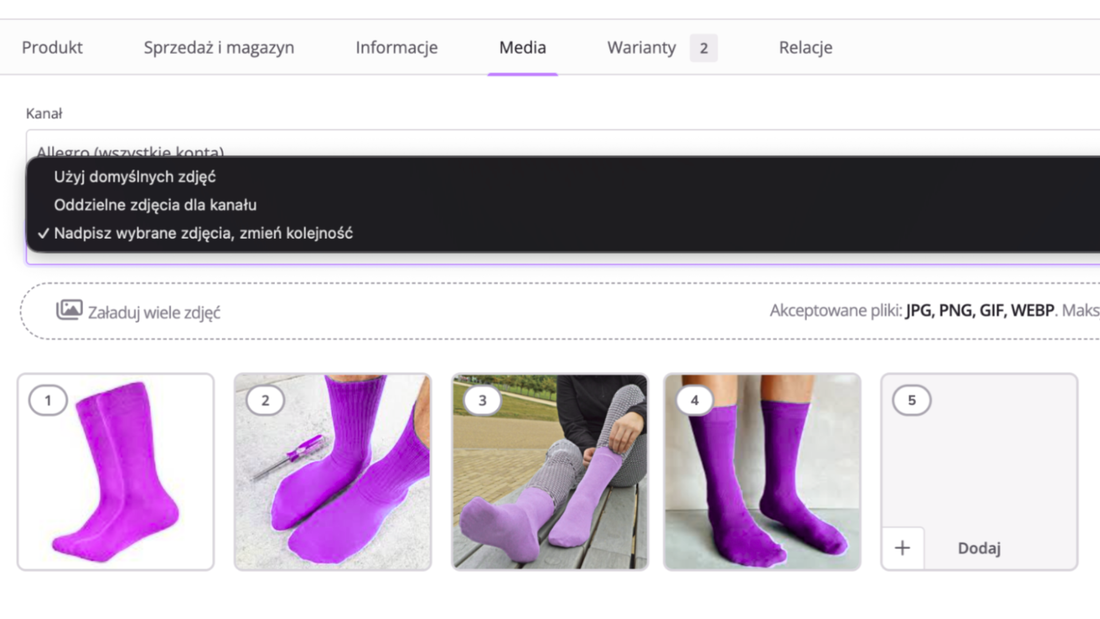 Zakładka Media w Base – nowy standard zarządzania zdjęciami i spójnością ofert w każdym kanale sprzedaży