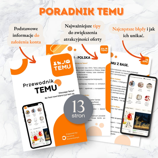 Poradnik TEMU jak zacząć sprzedaż? - wdrożenie i cenne porady