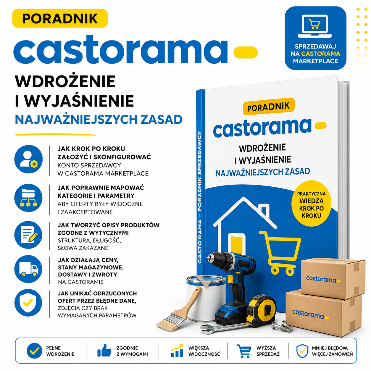 Poradnik Castorama - wdrożenie i wyjaśnienie najważniejszych zasad
